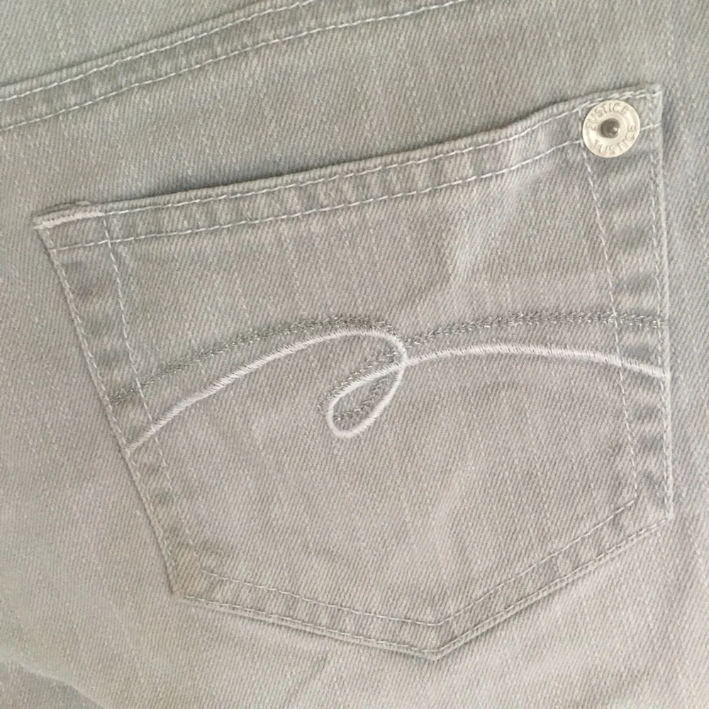 FREE!! Justice girls gray jean shorts